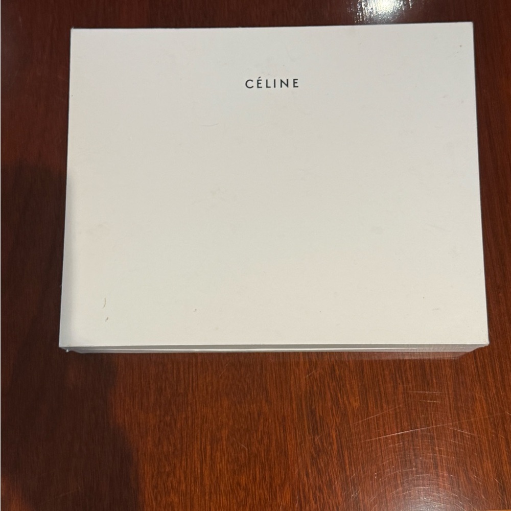 New in box never used Celine Macadam colorblock clutch - Picture 7 of 10